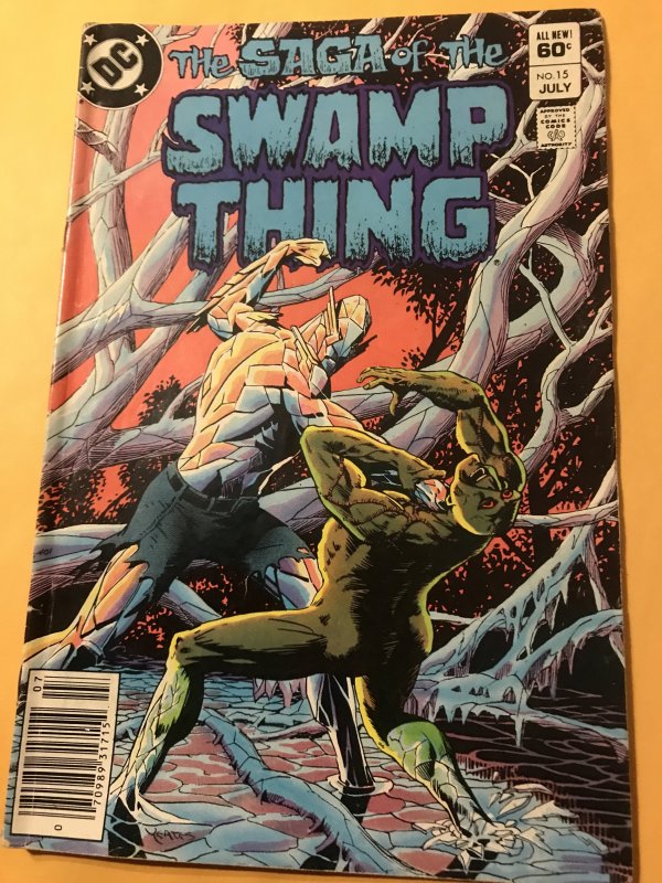 The Saga of Swamp Thing #15 : DC 7/83 VG+; Bo & Scott Hampton art