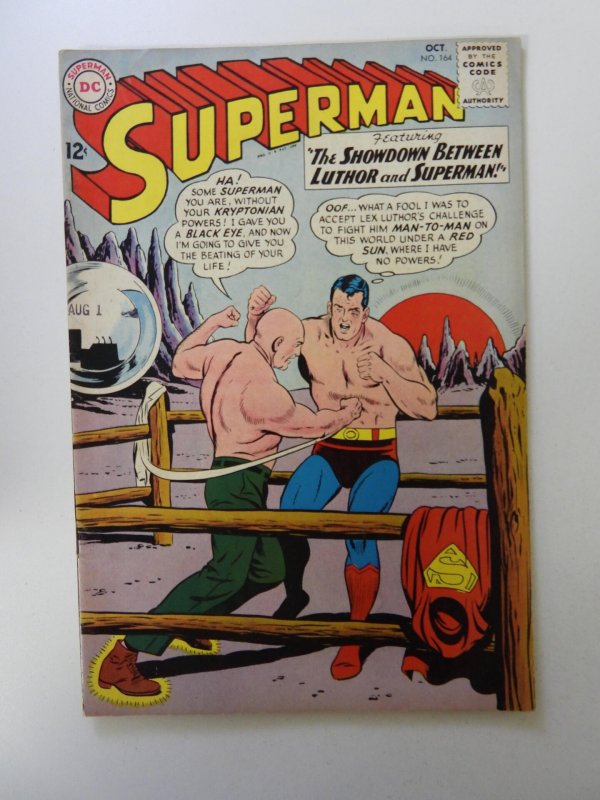 Superman #164 (1963) FN+ condition