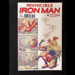 Invincible Iron Man, Vol. 2 1J Debut of Iron Man's 'Model Prime' Armor