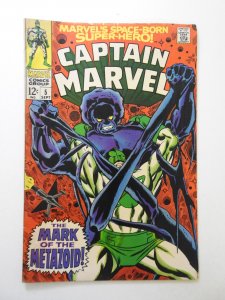 Captain Marvel #5 (1968) VG+ Condition