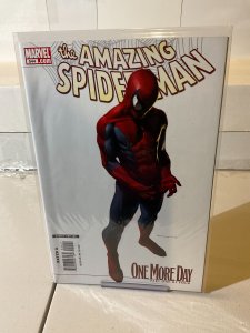 Amazing Spider-Man #544 (2007)  One More Day! Variant Cover by Marko Djurdjevic!