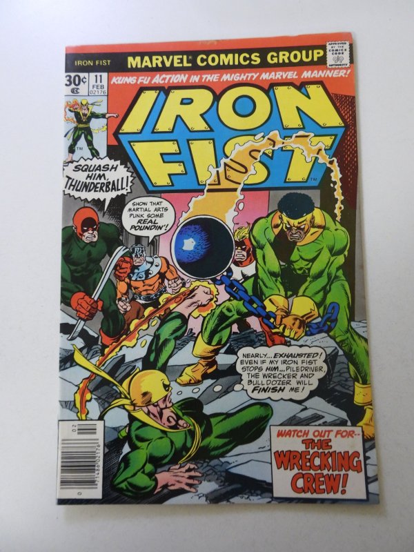 Iron Fist #11 (1977) VF- condition