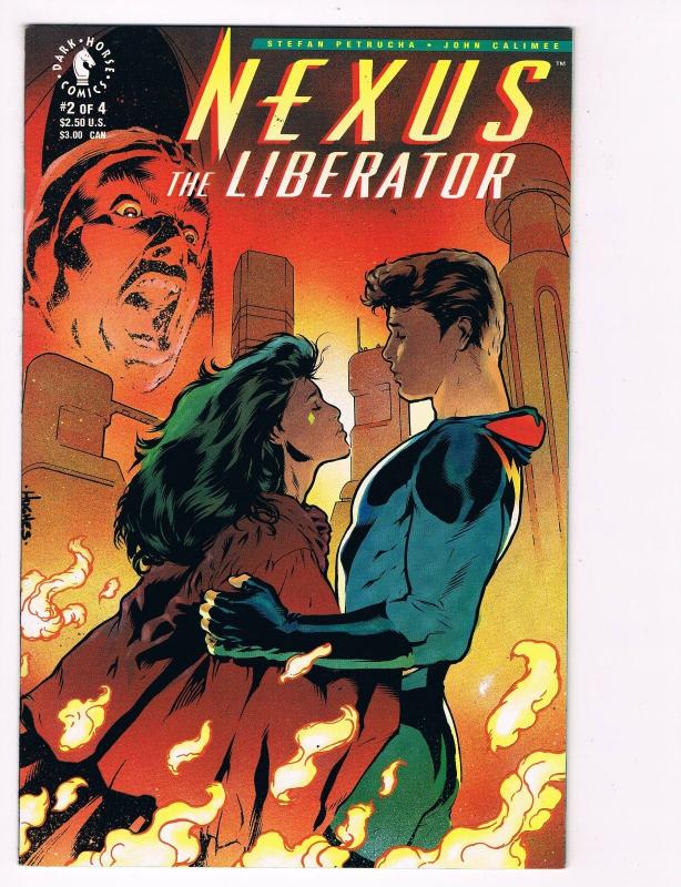 Nexus The Liberator # 2 Dark Horse Comic Books Stefan Petrucha John Calimee! S56