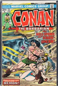 Conan the Barbarian #35 (1974) Conan