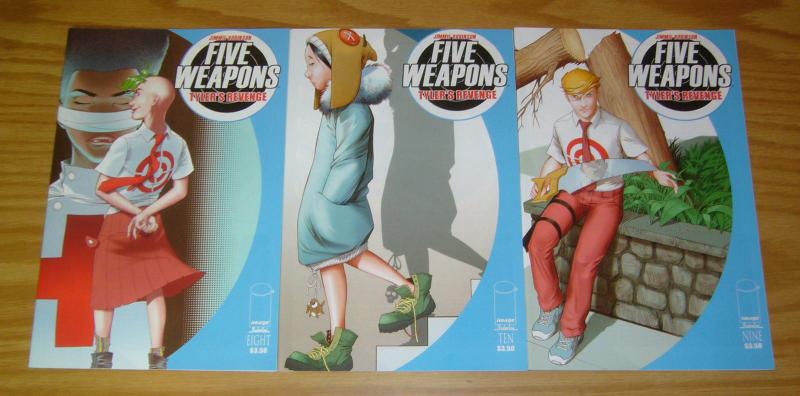 Five Weapons #1-10 VF/NM complete series + variant - jimmie robinson - image set
