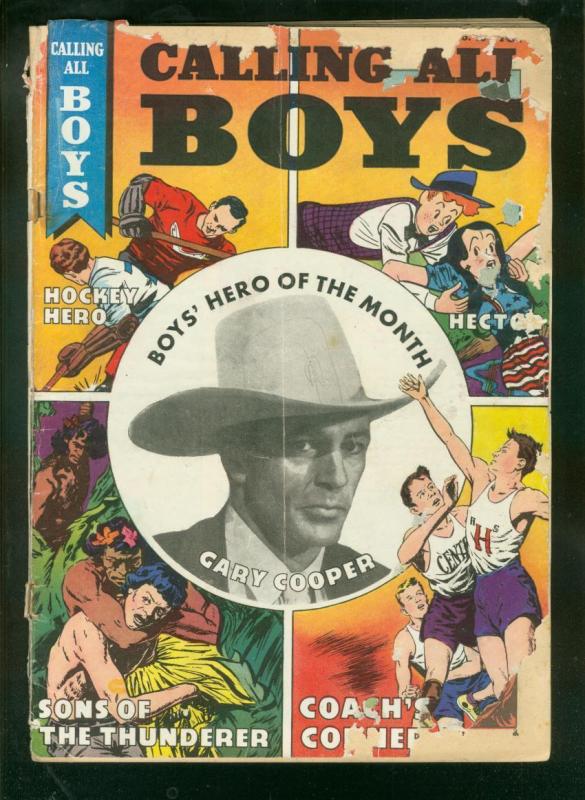 CALLING ALL BOYS #10 1947-GARY COOPER-JAMES CAGNEY FILM FR