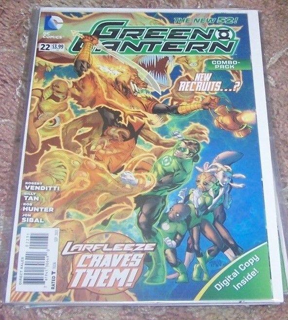 Green Lantern #22 2013, DC new 52+ digital combo pack simon baz rebirth HOT