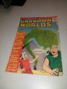 Unknown Worlds #11 ACG 1961 classic silver age ogden whitney horror cover art