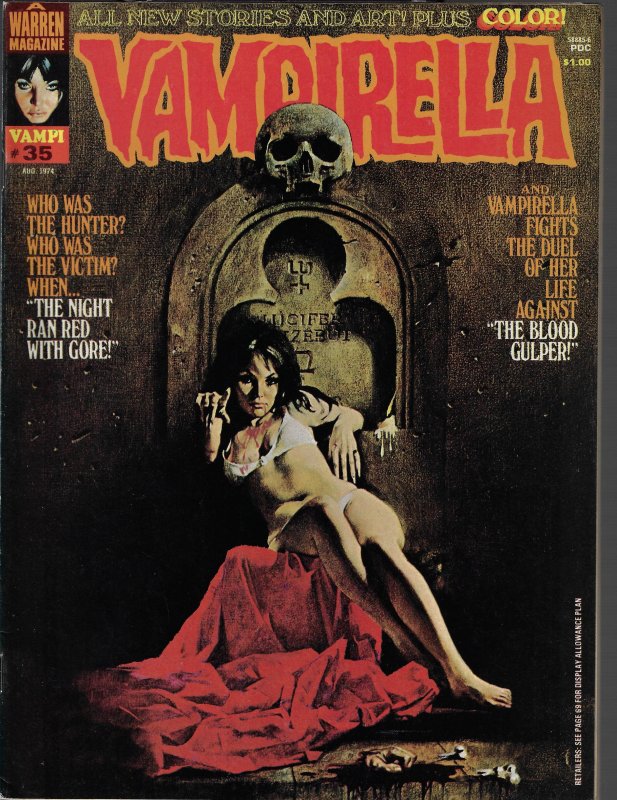 Vampirella #35 (Warren, 1974) VF+