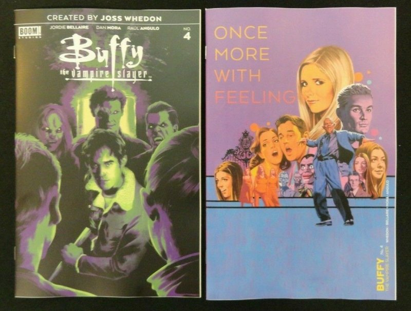 Buffy The Vampire Slayer #4 Main Cover + Variant Covers A, B, C, D, G, H NM