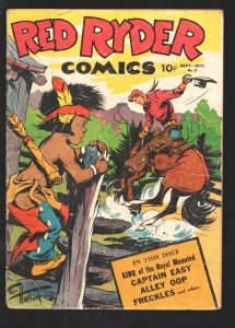 Red Ryder #27 1945-Dell-Fred Harmon art-King of the Royal Mounted, Captain Ea...