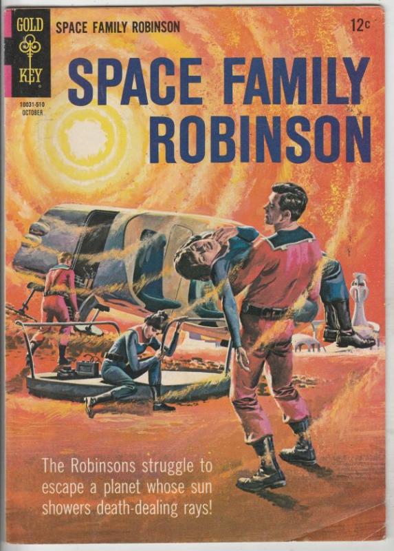 Space Family Robinson, Lost in Space #14 (Oct-65) FN/VF Mid-High-Grade Will R...