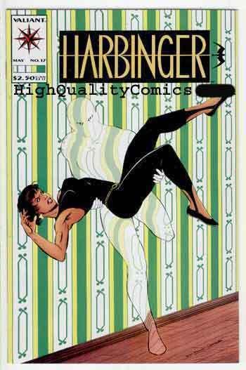 HARBINGER #17, NM+, Valiant, Camouflage, H Simpson, 1992, more in store