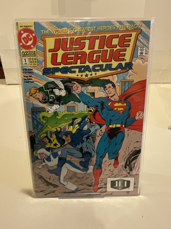 Justice League Spectacular #1 1992 9.0 (our highest grade) Superman Cover!