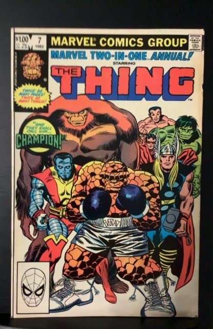 Marvel Two-in-One Annual #7 (1982)