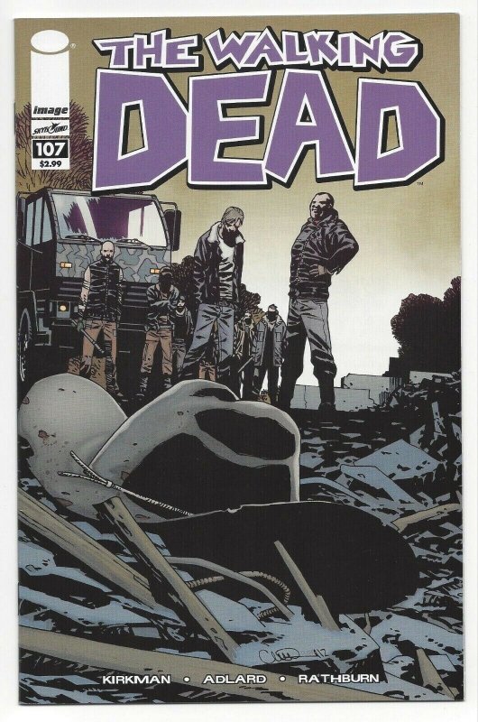 THE WALKING DEAD # 105,106 & 107 NM.