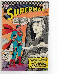 Superman #194 (1967) GD