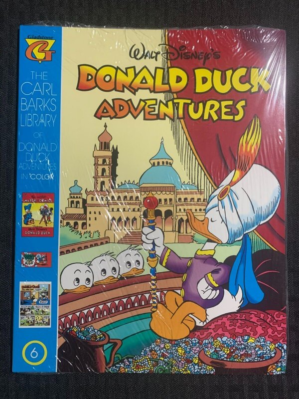 DONALD DUCK ADVENTURES Carl Barks Library #6 SC Gladstone SEALED w/ Card