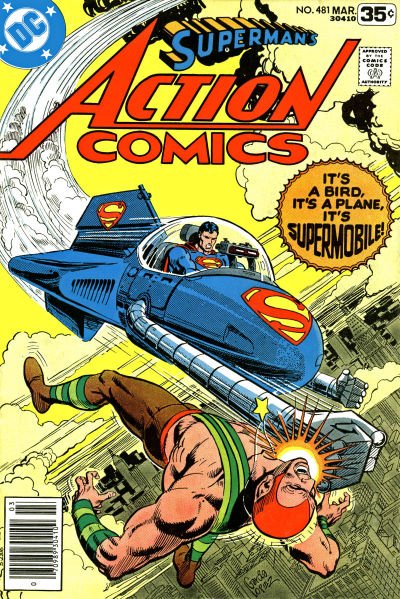 Action Comics (1938 series) #481, Fine+ (Stock photo)
