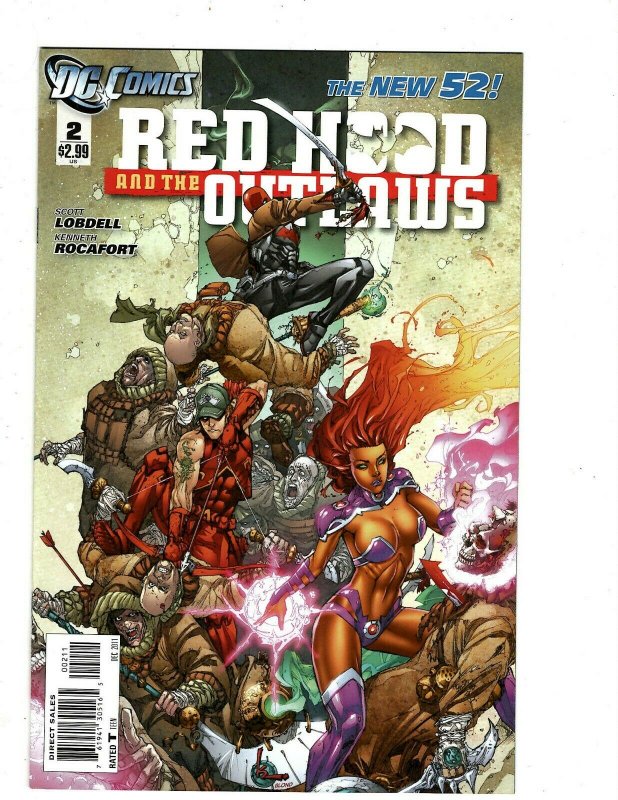 10 Red Hood and the Outlaws DC Comics # 1 2 3 9 14 15 16 18 19 20 Starfire J433