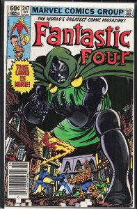Fantastic Four #247 (1982) Fantastic Four [Key Issue]