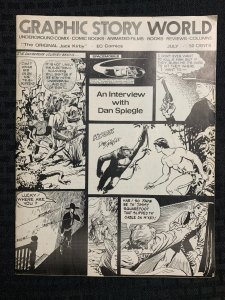 1972 GRAPHIC STORY WORLD Fanzine #6 VG/FN 5.0 Dan Speagle Interview / Jack Kirby