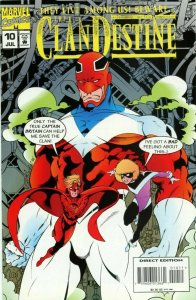 Clandestine They Live Among Us #10 VF-N Marvel Jul 1995