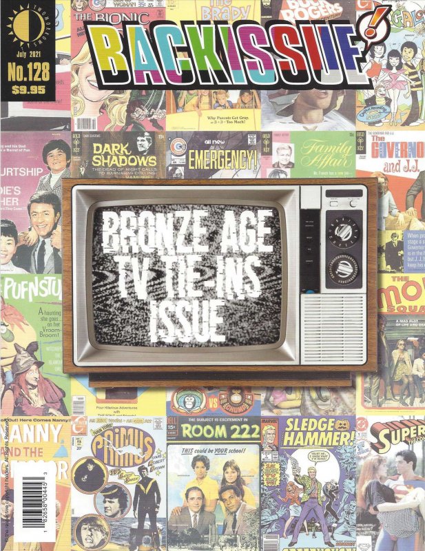 Back Issue #128 FN ; TwoMorrows | Bronze Age TV Tie-Ins Magazine