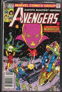 The Avengers #219 (1982) The Avengers
