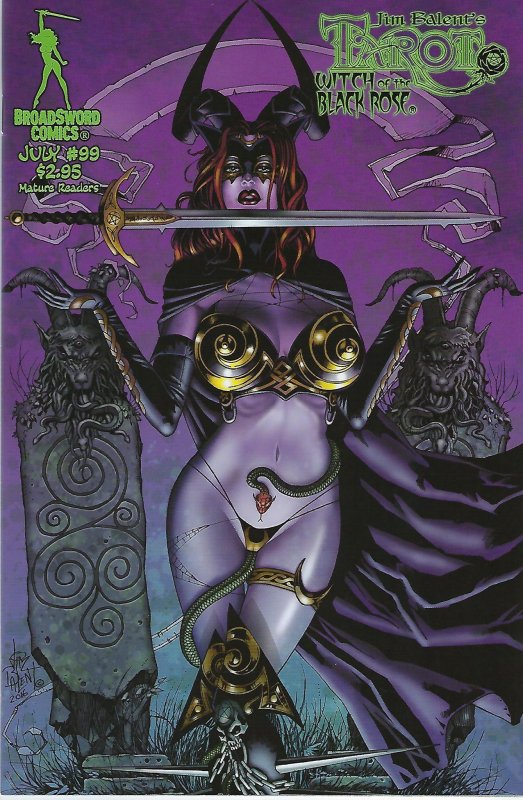 Tarot Witch of the Black Rose # 99 Variant Cover A !!! Jim Balent !!! NM