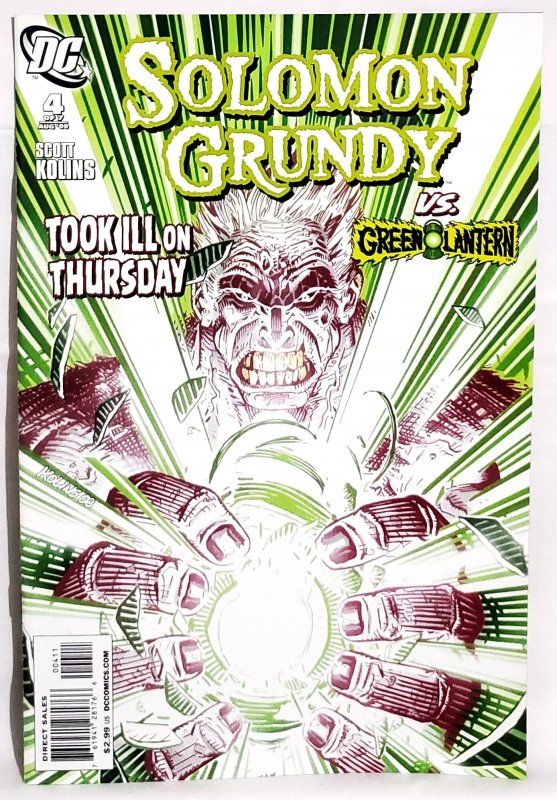 Solomon Grundy #4 vs Green Lantern (DC 2009)