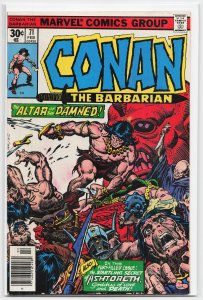 Conan the Barbarian #71 (1977) Conan