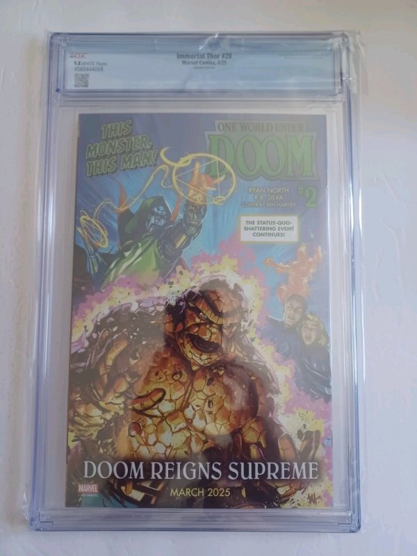 Immortal Thor #20 Animated Style Variant - 2025 - CGC 9.8