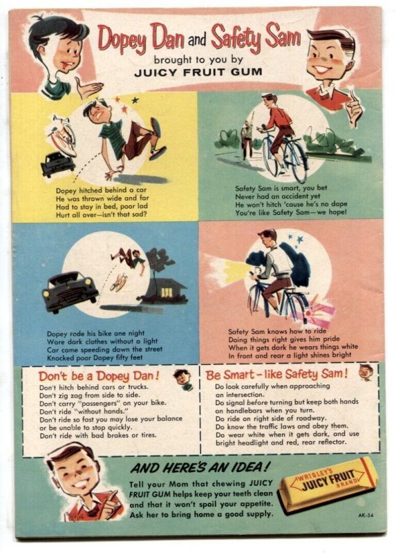 Four Color Comics #730 1956- SMOKEY STOVER- fireman cover VF-