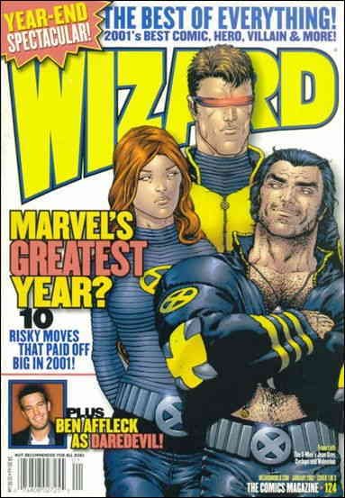 Wizard: The Comics Magazine #124A FN ; Wizard | X-Men Quitely