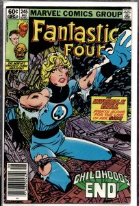 Fantastic Four #245 (1982) Fantastic Four [Key Issue]