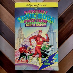 OVERSTREET COMIC PRICE GUIDE: 23rd Ed (Paperback 1993) Green Lantern & Flash Cvr