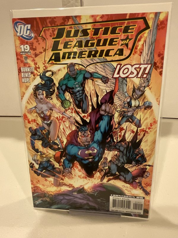Justice League of America #19  2008  9.0 (our highest grade)