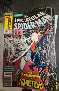 The Spectacular Spider-Man #155 Newsstand Edition (1989)