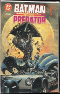 Batman versus Predator [Regular] #3 Variant Cover (1992) Predator
