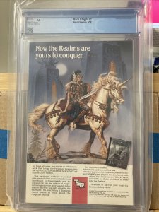Black Knight  #1 Newsstand Edition CGC 9.8 Marvel (1990)