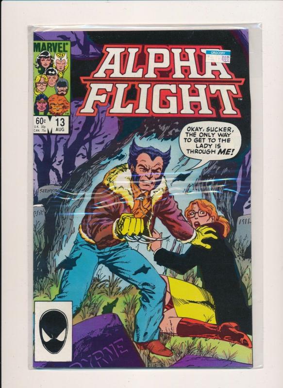 Giant Lot ALPHA FLIGHT of (80) #4-22, 24-82 Near Full run (1,2 Ann)(1984-89)VF+