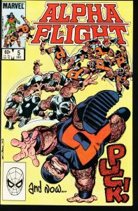 Alpha Flight--#5--1983--COMIC BOOK--Marvel--NM