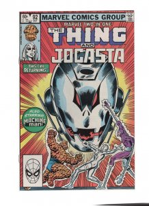 Marvel Two-in-One #92 (1982) Combined Shipping on Unlimited Items!!