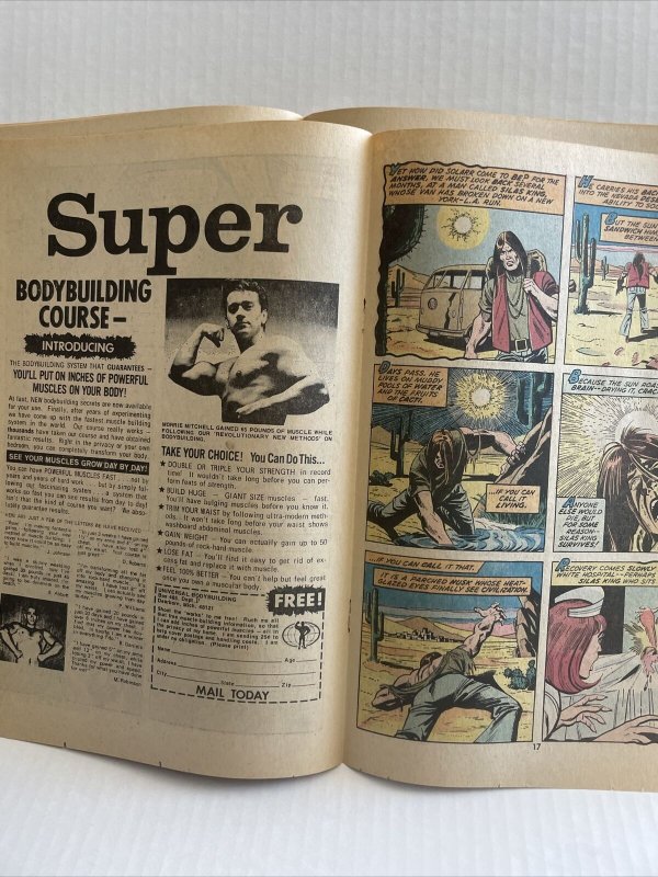 Captain America #160 centerfold detached