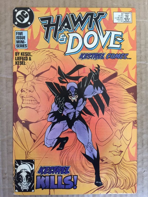 Hawk and Dove #3 (1988)