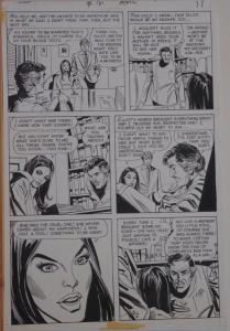 MIKE SEKOWSKY, DICK GIORDANO original art, FALLING in LOVE 131, Mom the ManTrap