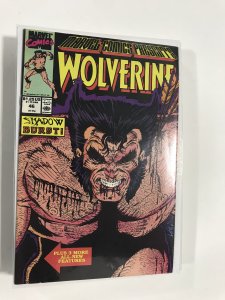 Marvel Comics Presents #46 (1990) Wolverine FN3B222 FINE FN 6.0