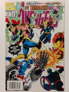 Avengers: The Terminatrix Objective #2 (7.5, 1993) NEWSSTAND