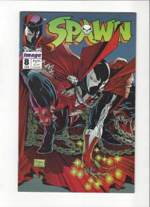 Spawn #8 Image Comics Classic Cover Miller Poster McFarlane Art NM/M